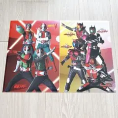 仮面ライダー クリアファイル 50周年記念 2枚セット