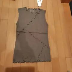 グローバルワーク　メローリブタンク　カーキブラウン