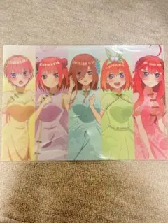 五等分の花嫁クリアファイル/イラストボード 2個セット