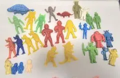 ポリ人形 セット メカニコング ゴメス ガバラ ガボラ アンギラス シーボーズ他