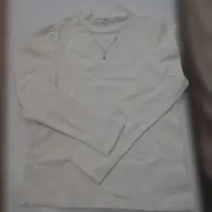 mezzo piano junior ホワイト長袖カットソー M 150㎝