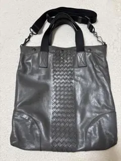 ボッテガヴェネタ イントレチャート ハンドバッグ 2WAY ショルダーバッグ