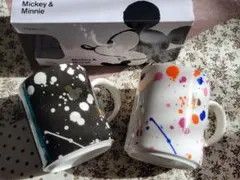 【期間限定】Francfranc　ペアマグ　マグカップ　ミッキー　ミニー