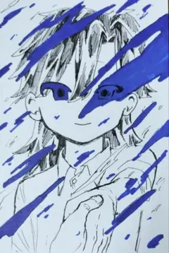 手描きイラスト　アナログイラスト　オリジナル