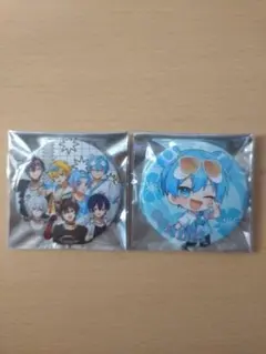 〚すにすて　おさでい　全員集合　缶バッジ　Summer〛