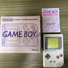 Nintendo GAME BOY DMG-CAG本体 ジャンク 箱・説明書付