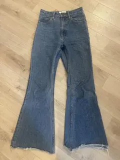 シールームリン　ベーシックフレアデニム　23インチ