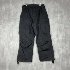 ブラック ワークパンツ