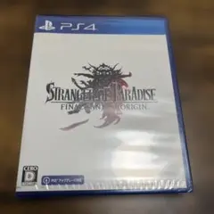 【新品未使用未開封】PS4 ストレンジャー オブパラダイスファイナルファンタジー