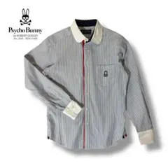 【美品】サイコバニー コットン オックスフォード長袖 シャツ 1 日本製 2