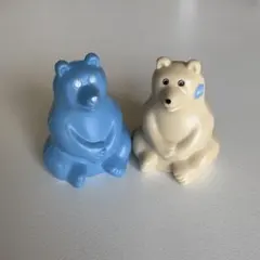 ポーラーベアバンク　しろくま貯金箱　ガチャ 2種セット
