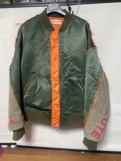 Discovered ボアスリーブ　MA-1 カーキ　サイズ1 DISCOVERED（ディスカバード）の「DISCOVERED ディスカバード