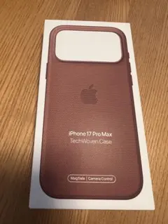 MagSafe対応iPhone17ProMaxテックウーブンケース - シエナ