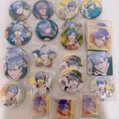 新品★A3！★夏組【斑鳩三角】アニカフェ★等身★ハート型缶バッジ★9点セット 新品☆A3！☆夏組【斑鳩三角】アニカフェ☆等身☆ハート型缶バッジ☆4
