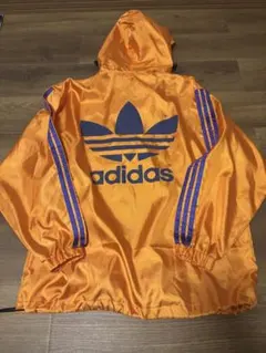 90s adidas アノラックパーカー　ナイロンジャケット　デサントアディダス