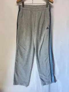 adidas アディダス Performance トラックパンツ ロゴ刺繍 M