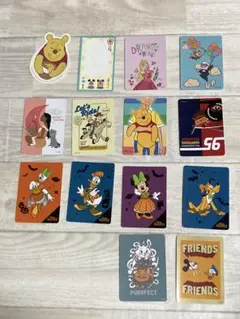 ディズニーストア　ディズニーカード等１４枚