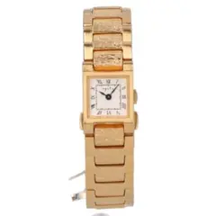 ✨希少✨agete アガット アンティーク風腕時計 ジュエリーウォッチ ゴールド agete（アガット）の「18金ゴールド革ベルトウォッチ 【AGK18Y