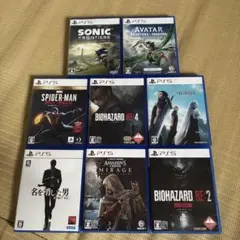PS5 ゲームソフト 8本セット まとめ売り