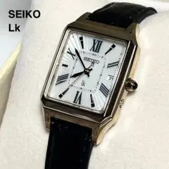 【稼働品レア】SEIKO レディース腕時計 クォーツ スクエア　シルバーカラー 電池切れ】SEIKO セイコー クォーツ 腕時計 シルバー文字盤