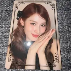 TWICE MISAMO PLAY トレカ タワレコ ラキドロ 箔押し サナ黒④