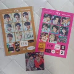 FAM 外付特典　ステッカーシート2種　アナザージャケット4種