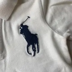 Polo by Ralph Lauren ホワイト長袖ポロシャツ 2/21