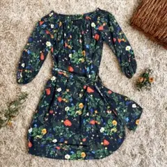 Place Departure　花柄ワンピース 日本製