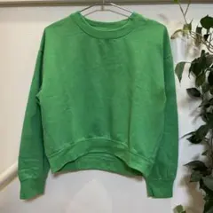 ZARA：ショートトレーナー　スウェット