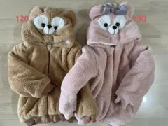 ダッフィー　シェリーメイ　パーカー　ジャケット　アウター　上着　130 120