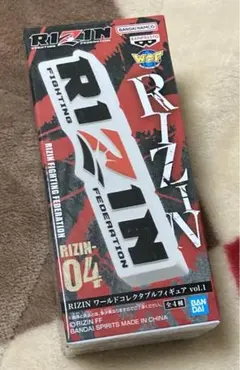 RIZIN ワールドコレクタブルフィギュア vol.1 全4種セット ワーコレ RIZIN ワールドコレクタブルフィギュア vol.1／vol.2【vol.2の
