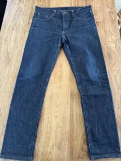 32インチ ユニクロ スリムフィットジーンズ/セルビッジ 美品