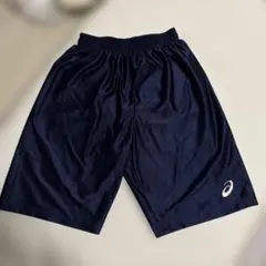 《160cm》asics 速乾素材ハーフパンツ　バスケ