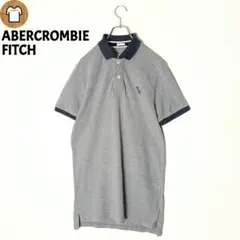 ABERCROMBIE FITCH ポロシャツ XL 刺繍ロゴ A117