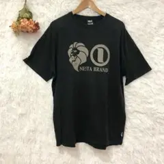 ★NESTA★ネスタ ロゴ Tシャツ【F】ブラック 半袖 ストリート系