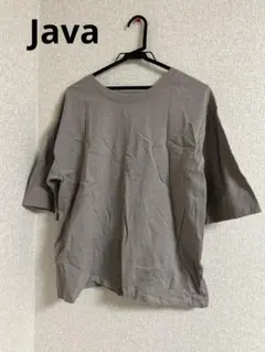 Java☆2WAY5分袖カットカーディガン