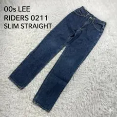 00s Lee Dark Indigo Slim Straight Denimのサムネイル