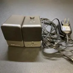 オーディオテクニカ AT-SP102 スピーカー 3.5mm　ACアダプタ付き