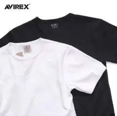 AVIREX U.S.A. ワッフルTシャツ ブラック 新品