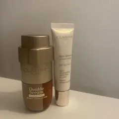 CLARINS ダブルセーラムファンデーション L3N プライマーセット - メルカリ