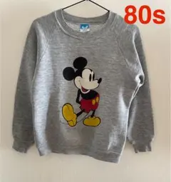 ミッキーマウス スウェット トレーナー 80s ヴィンテージ USA製 S