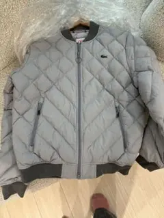 LACOSTE グレー キルティングジャケット