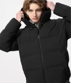 UNIQLO　シームレスダウンパーカ　黒　L