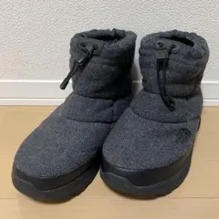 【美品】ノースフェイス ヌプシ ブーティ グレー NF52273 メンズ