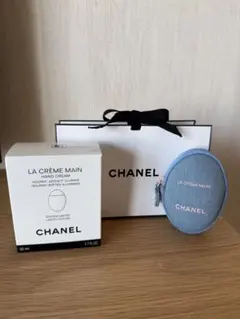 新品）CHANEL LA CRÈME MAINS 50ml 限定 ポーチ付き - メルカリ