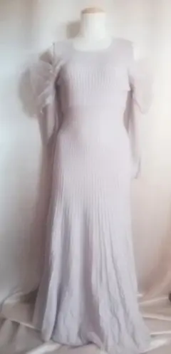 GRL 長袖 ロングワンピース S