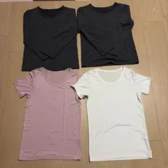 ユニクロ　ヒートテック　GUスタイルヒート　インナー　4枚セット