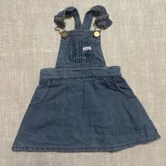 【美品】Lee デニム ジャンバースカート