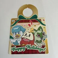ポケモンセンター ドアハンガー ホゲータ　ニャオハ　クワックス　おまけ付き