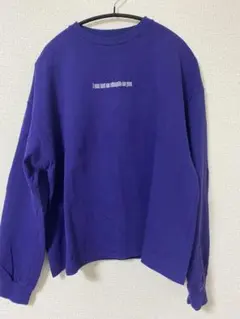 kutir 長袖Tシャツ 紫のサムネイル